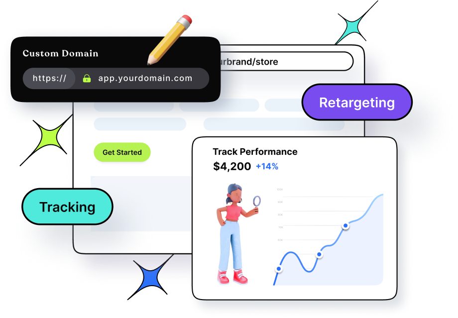 retarget your bio links using Replug